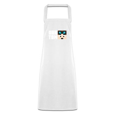 Picture of Dantdm Dan The Diamond Minecart Player Skin Face And White Text Adult Apron
