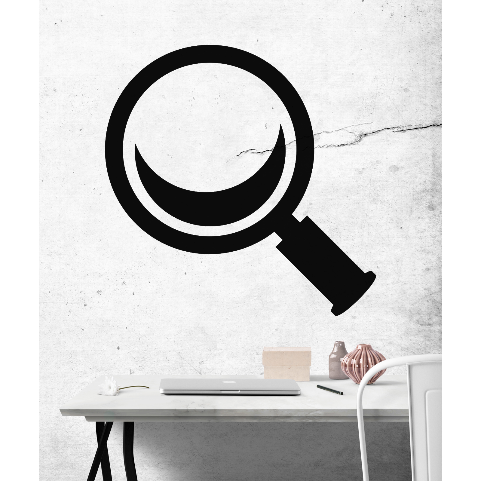 Left-Pointing Magnifying Glass Emoji (U+1F50D)