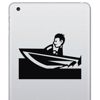 Picture of Emoji Speedboat Decal Sticker