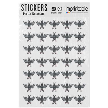 Picture of Emoji Bat Sticker Sheet