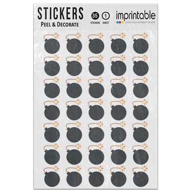 Picture of Emoji Bomb Sticker Sheet
