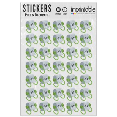 Picture of Emoji Card Index Sticker Sheet