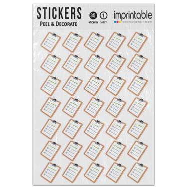 Picture of Emoji Clipboard Sticker Sheet