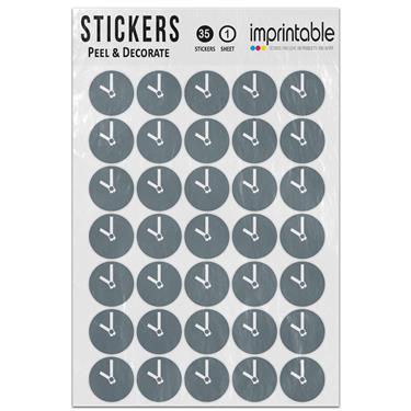 Picture of Emoji Clock Face Ten Oclock Sticker Sheet