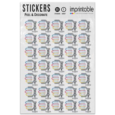 Picture of Emoji Compression Sticker Sheet