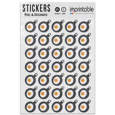 Picture of Emoji Cooking Sticker Sheet
