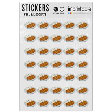 Picture of Emoji Curry And Rice Sticker Sheet
