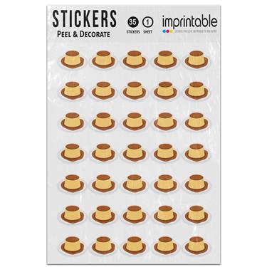 Picture of Emoji Custard Sticker Sheet