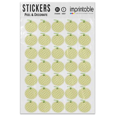 Picture of Emoji Melon Sticker Sheet