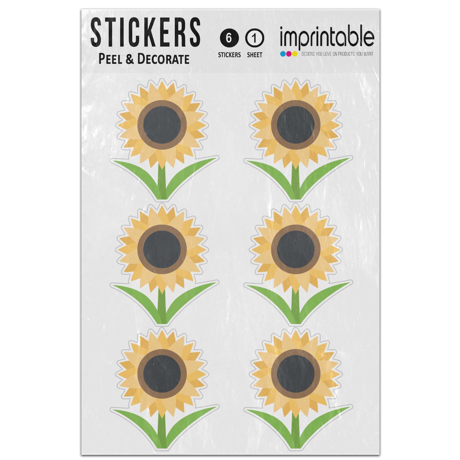 Sunflower Sticker Sheet