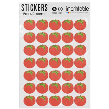 Picture of Emoji Tomato Sticker Sheet