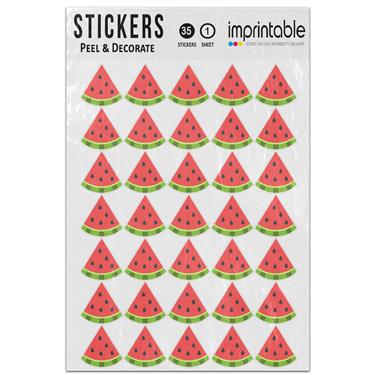 Picture of Emoji Watermelon Sticker Sheet