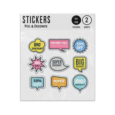 Picture of Collection Creative Sale Bubbles Collection Sticker Sheets Twin Pack