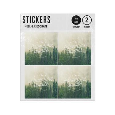 Picture of Adventure Awaits Lets Go Outdoors Sticker Sheets Twin Pack