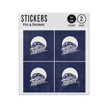 Picture of Awesome Traveler Logo Sticker Sheets Twin Pack