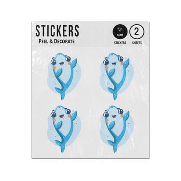 Picture of Baby Cartoon Shark Doo Style Dancing Sticker Sheets Twin Pack