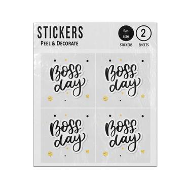 Picture of Boss Day Lettering Sticker Sheets Twin Pack