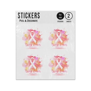 Picture of Breast Cancer Awareness Month Sticker Sheets Twin Pack