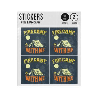 Picture of Camp Sayings Quotes Sticker Sheets Twin Pack