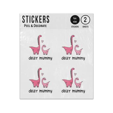 Picture of Dear Mommy Baby Dinosaurs Sticker Sheets Twin Pack