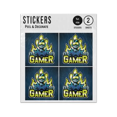 Picture of Esports Gamer Logo Sticker Sheets Twin Pack