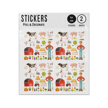 Picture of Farming Elements Set Sticker Sheets Twin Pack