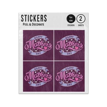 Picture of Happy Mothers Day Quote Sticker Sheets Twin Pack