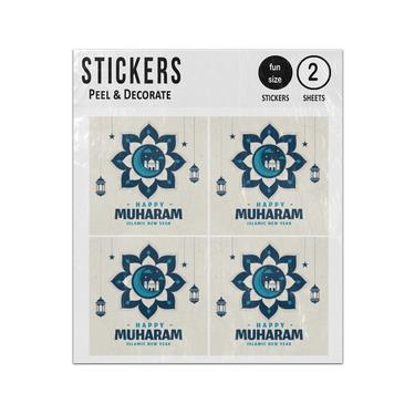 Picture of Happy Muharam Islamic New Year Sticker Sheets Twin Pack