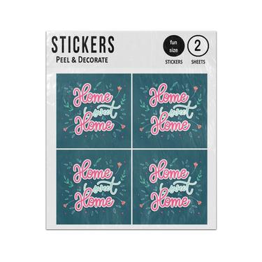 Picture of Home Sweet Home Hand Writing Sticker Sheets Twin Pack