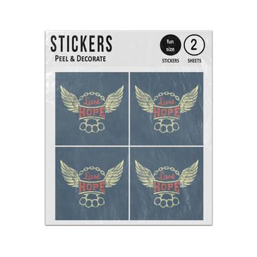 Picture of Last Hope Wings Concept Illustration Sticker Sheets Twin Pack