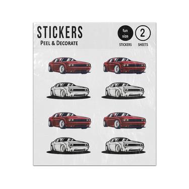 Picture of Modern Muscle Cars Sticker Sheets Twin Pack