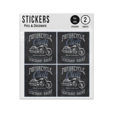 Picture of Motorcycle Club Legendary Riders Sticker Sheets Twin Pack
