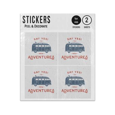 Picture of Poster With Van Sticker Sheets Twin Pack