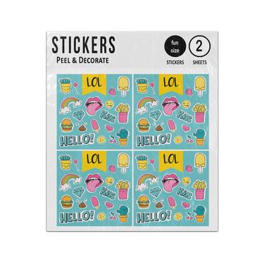 Picture of Pretty Objects Collection Sticker Sheets Twin Pack