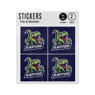 Picture of Raptor Esports Mascot Sticker Sheets Twin Pack
