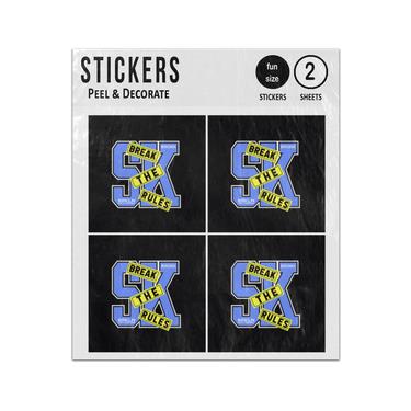 Picture of Sk Bronx Brkln Break The Rules Sticker Sheets Twin Pack