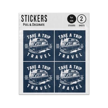 Picture of Take A Trip Good Things Come To Those Who Travel Sticker Sheets Twin Pack