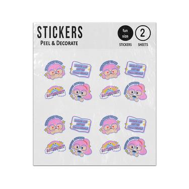 Picture of Talk Nerdy To Me Introvert Socially Awkward Sticker Sheets Twin Pack