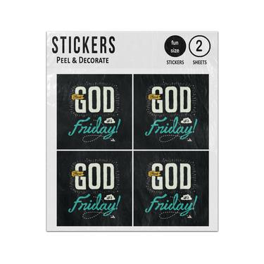 Picture of Thank God Its Friday Sticker Sheets Twin Pack