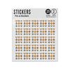Picture of African Animals Monkey Lima Sloth Lion Hyena Sticker Sheets Twin Pack