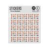 Picture of Baby Forest Animals Set Collection Sticker Sheets Twin Pack