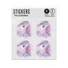 Picture of Baby Girl Unicorn Sticker Sheets Twin Pack
