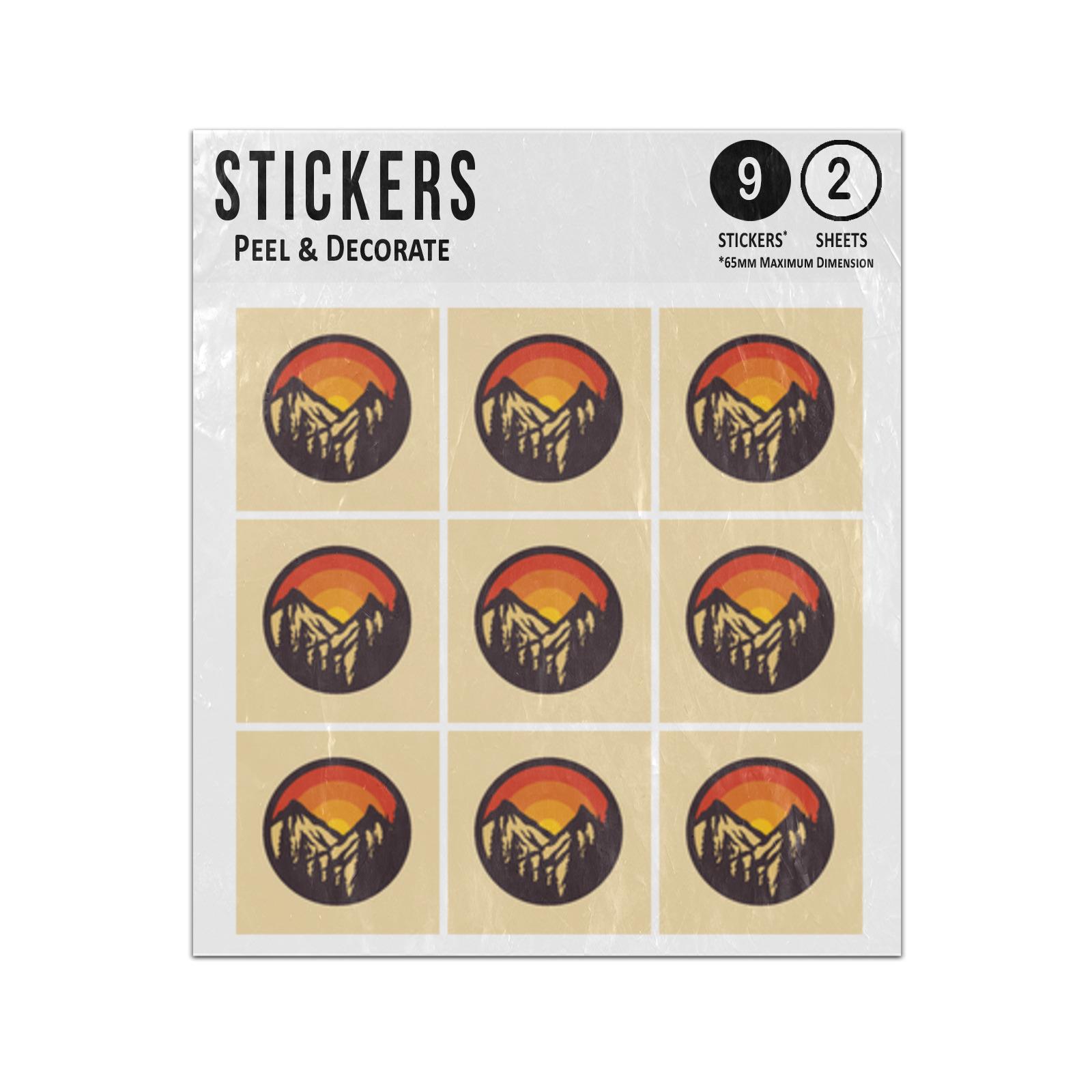 Nature Sticker Sheet, Outdoor Stickers