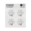 Picture of Cupid Cat Bow Arrow I Love You Sticker Sheets Twin Pack