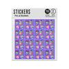 Picture of Ever Thinker Unicorn Nope Sticker Sheets Twin Pack