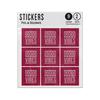 Picture of Good Vibes Original Concept Sticker Sheets Twin Pack