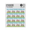 Picture of Happy Teachers Day School Children Sticker Sheets Twin Pack