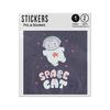Picture of Kawaii Space Cat Floating Sticker Sheets Twin Pack