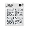 Picture of Keep Fit Fitness Elements Sticker Sheets Twin Pack
