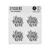 Picture of Live Laugh Love Lettering Sticker Sheets Twin Pack